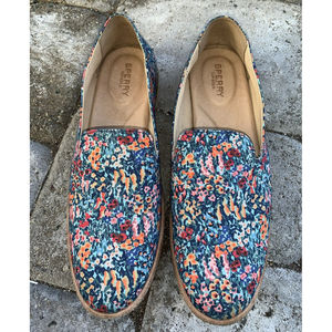 Sperry Multicolor Floral Loafers